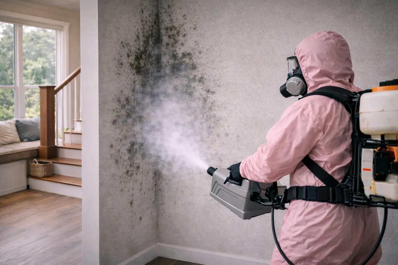 Уничтожение плесени эффективно