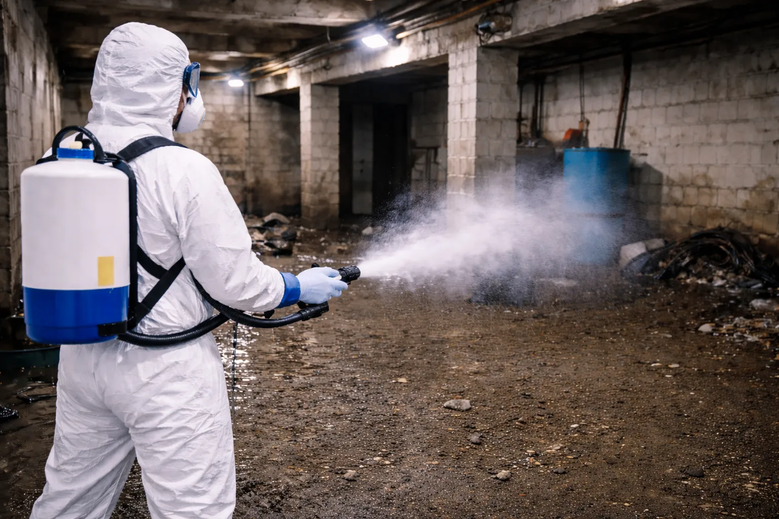 дезинфекция подвала по демократичной цене