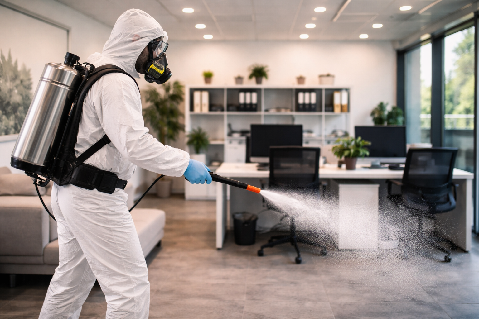 дезинфекция помещений по демократичной цене